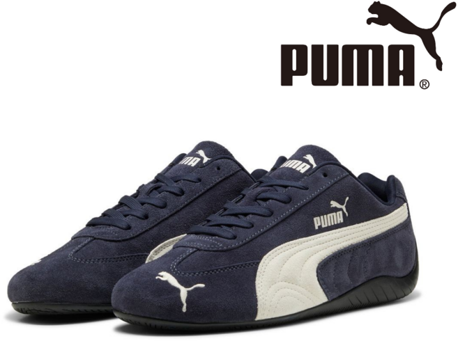 국내매장판 푸마 스피드캣 오리지널 스웨이드 네이비 신발 남녀공용 가을 데일리 커플룩