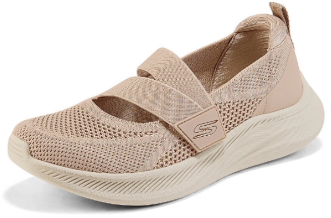 [S]스케쳐스 여성용Skechers 26년 여름 고워크 MODAFLEX 키높이 초경량 메리제인 캐주얼 슬립온