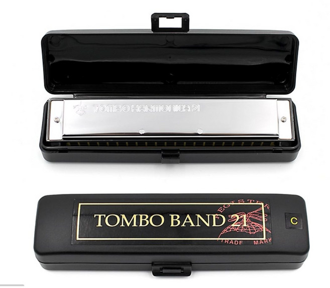 톰보 하모니카 밴드21 / 트레몰로 3121, 1개, F#, 톰보밴드 (3121)
