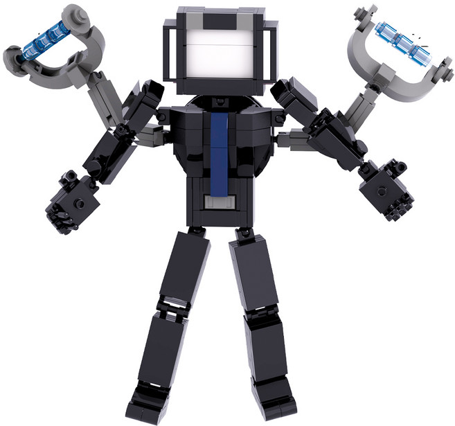 스키비디 토일렛 NO.760 블록, 1개