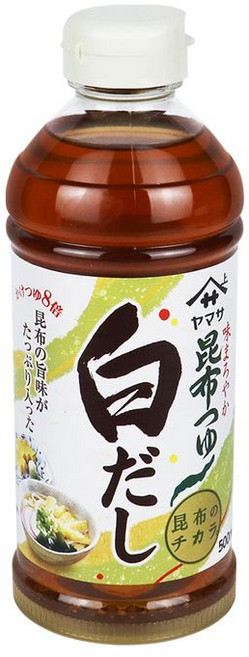 야마사 다시마 쯔유 시로다시, 500ml, 1개