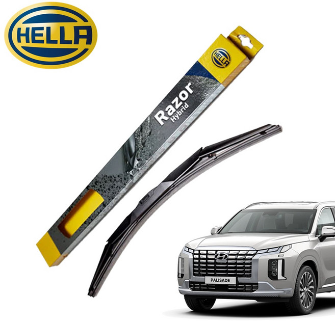헬라 레이저 팰리세이드와이퍼 하이브리드 후꼬구고무 적용, 팰리세이드(18년~24년)
