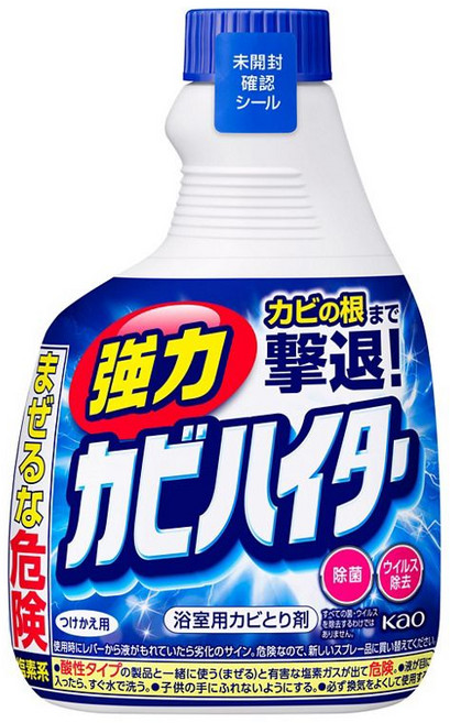日本 花王 KAO 強力浴室除霉噴霧, 1個, 補充瓶400ml