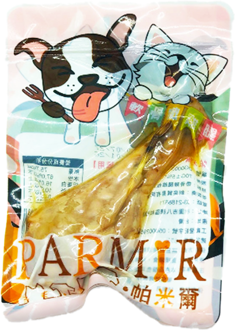 PARMIR 帕米爾 軟骨嫩雞腿 犬貓適用 寵物零食, 1個, 80ml, 雞肉