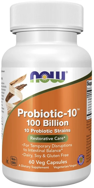 나우푸드 프로바이오틱-10 1000억 베지 캡슐, 1개, 60정 - 쿠팡
