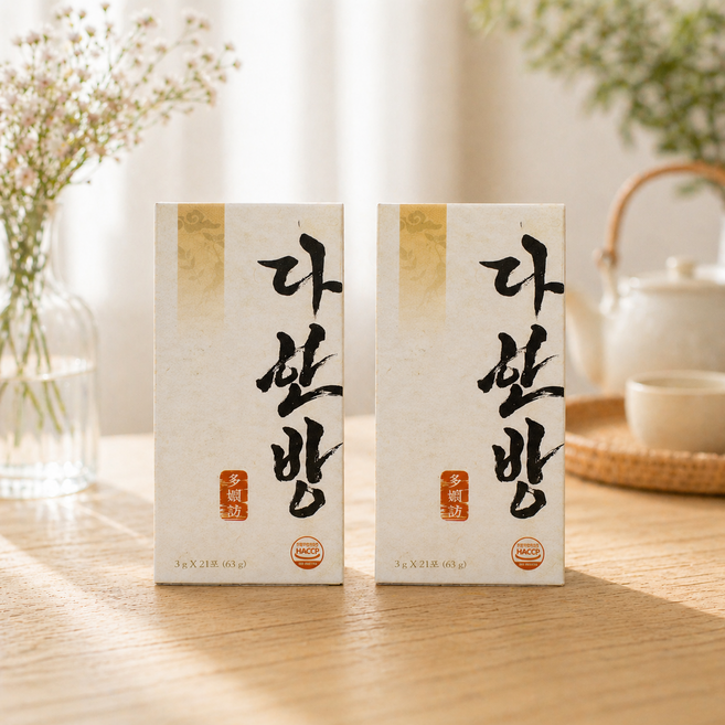 다한방 다이어트 환 차전자피 백태 미강 다시마 쑥 진피 차가버섯 추출물, 63g, 2개