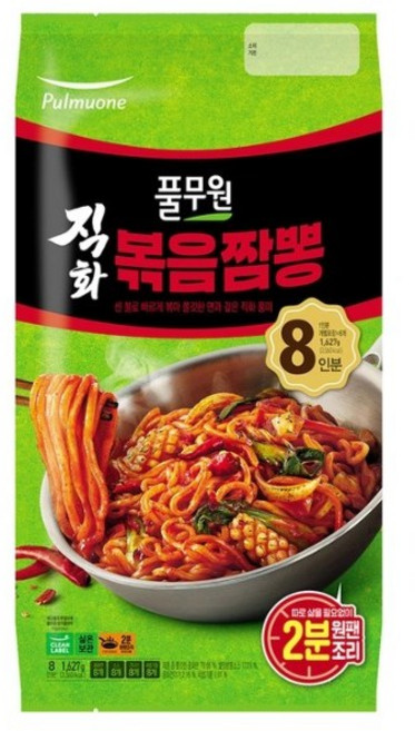 풀무원 직화 볶음 짬뽕, 8팩