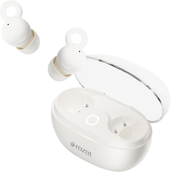 rozet 귀안아픈이어폰 수면용 커널형 블루투스 무선 RX-1600, 화이트