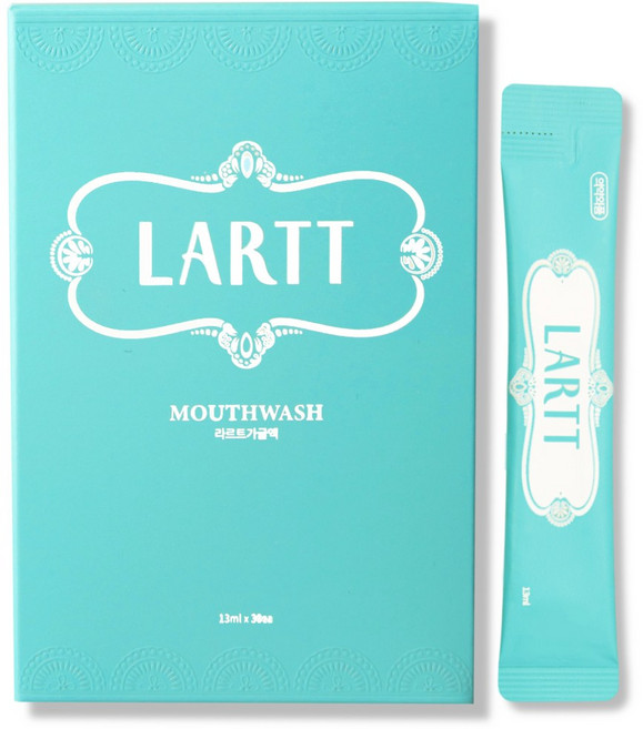 라르트 무알콜 온가족 가글 구취 샤인머스캣향 구강청결제, 13ml, 30개