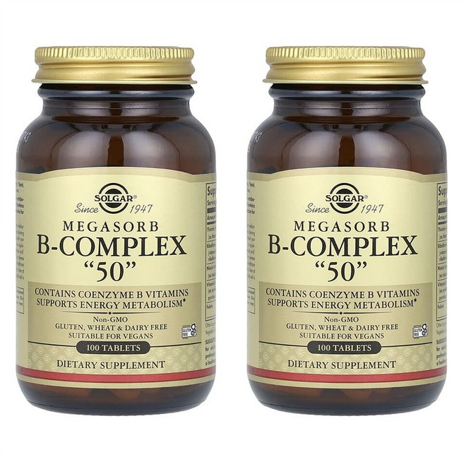 솔가 비타민B 컴플렉스 50mg 100정 2개