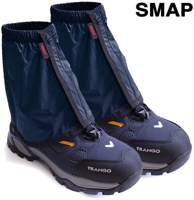 숏 스패츠 국내제작 각반 방수 발토시 발목토시 등산용, 블랙