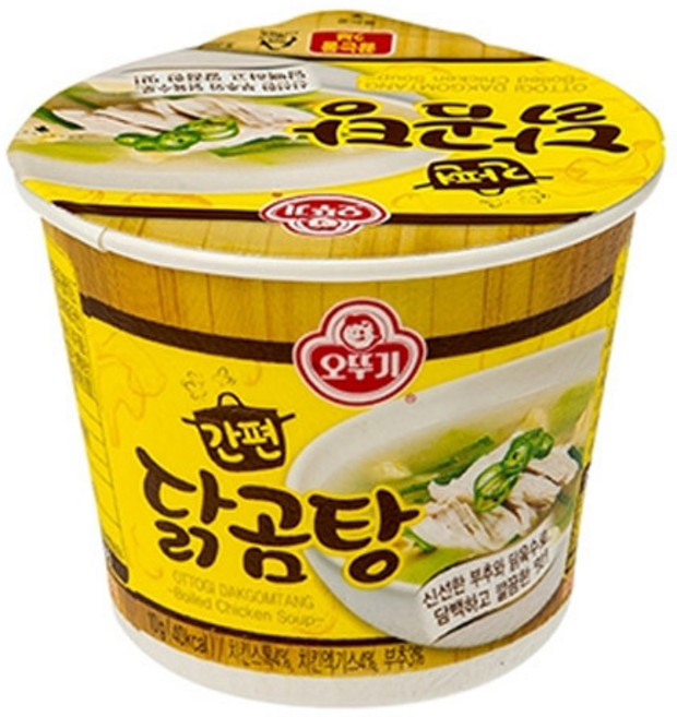오뚜기 간편 닭곰탕 컵국, 10g, 3개