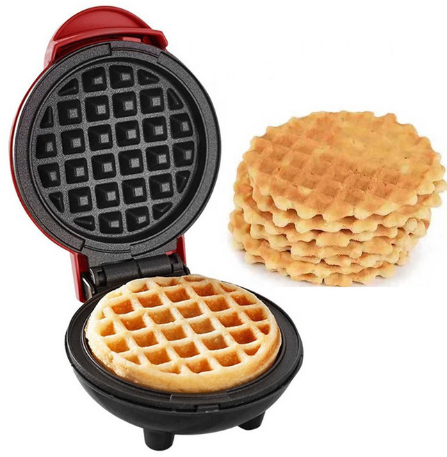 조식 조리 멀티 2 in 1 조식기, 원형와플기