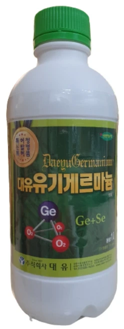 대유 오리지널 유기 게르마늄 비료 1L 액비 토마토 딸기 사과 과일 멜론 당도 증가 착색 사과 감귤 복숭아 블루베리 오디 자두, 1개 - 쿠팡