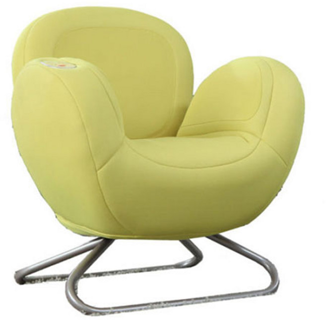 애플힙 쉐이퍼 골반교정 안마의자, 스텐드형, 애플그린