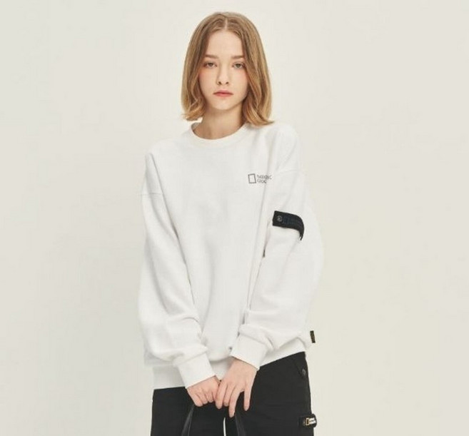 내셔널지오그래픽 N231USW230 어반 시티 맨투맨 티셔츠_IC