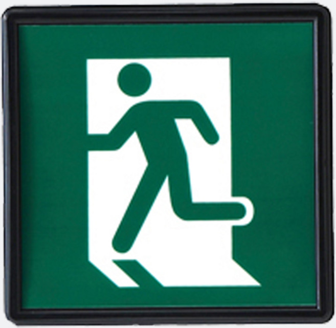 축광 소화기 피난구표지판 (야광) 중형 정사각 /신영제품 / 소방점검 175x170mm, 1개