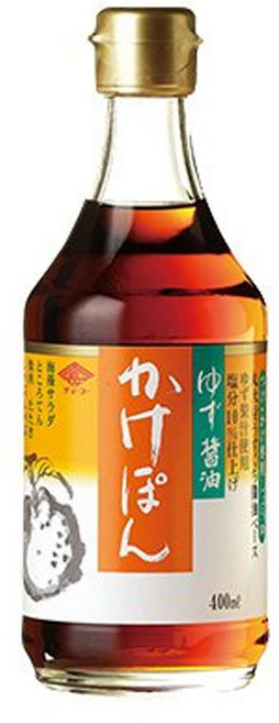 나가초코 유즈쇼유 카케폰 유자폰즈 간장 유리병, 1개, 400ml