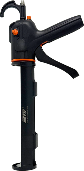 3Tx 실리콘건 코킹건 전문가용 다기능 방수 줄눈 타일시공 블랙 고급형, 1개