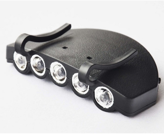 삼성만 모자랜턴 캡모자랜턴 등산 낚시 캠핑 5구 led, 3개