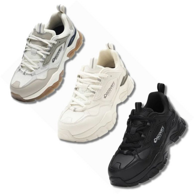 백화점정품 디스커버리 운동화 스니커즈 워킹화 신발 남녀공용 버킷 디워커 데일리 슈즈