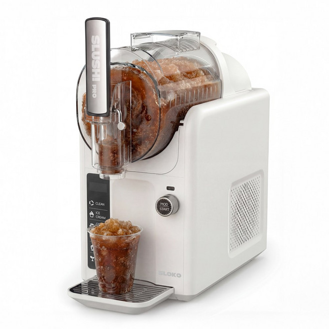슬로코 프로 가정용 2L 슬러시 기계 아이스크림 메이커 고속냉각, BS-B2