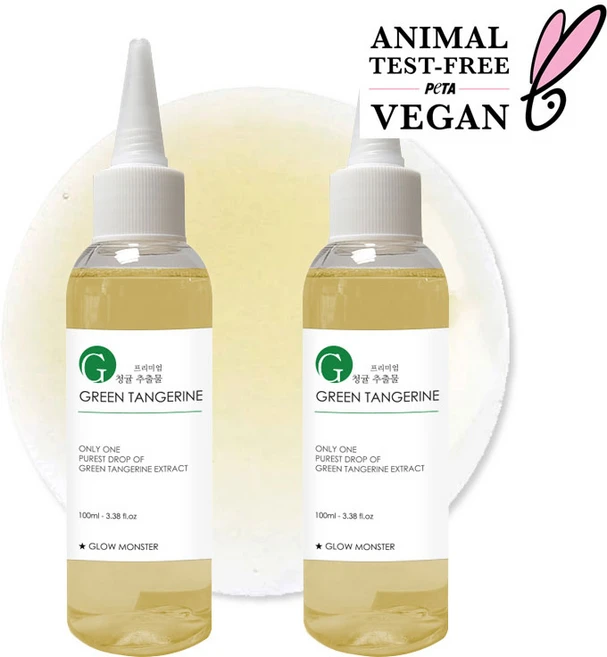 [비건뷰티] 글로우몬스터 프리미엄 청귤 추출물 원액, 100ml, 3개 - 쿠팡