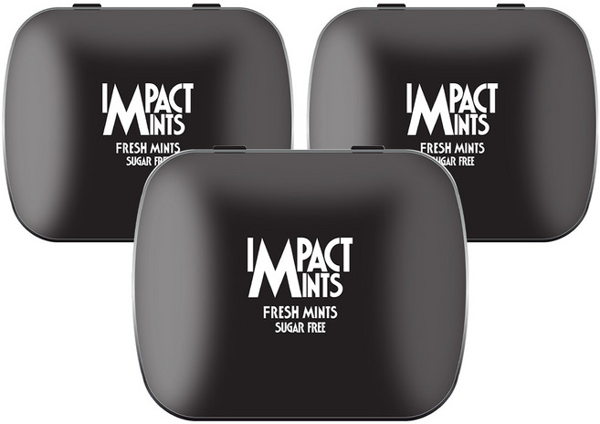 [임팩트] 캔디프레쉬민트, 14g, 3개