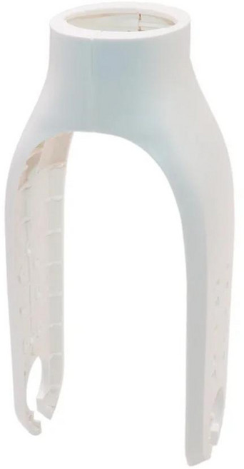 전동 스쿠터 전륜 브래킷 포크 교체 부품 알루미늄 튜브, 하얀, 1개