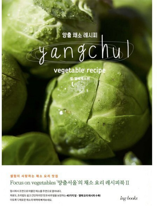 양출 채소 레시피(Yangchul vegetable recipe): 잎 열매 채소편, 김승미,송호윤 저, 아이엔지북스