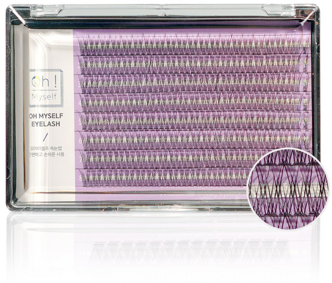 라몽 오마이셀프 속눈썹 단품 / 셀프연장 6종류C컬 15-20회사용가능 래쉬몬스터 미용재료, V형, 1개