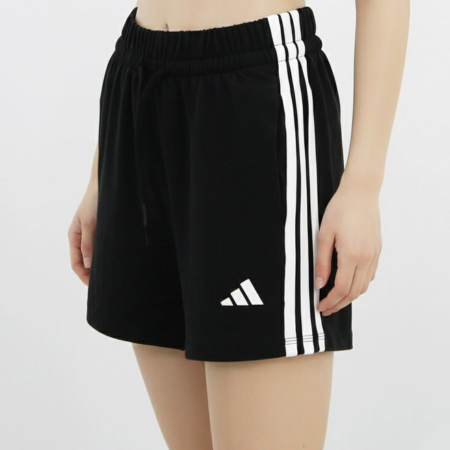 아디다스 코튼 쇼츠 여성 부드러운 촉감 데일리 운동 러닝 조깅 산책 캐주얼 반바지