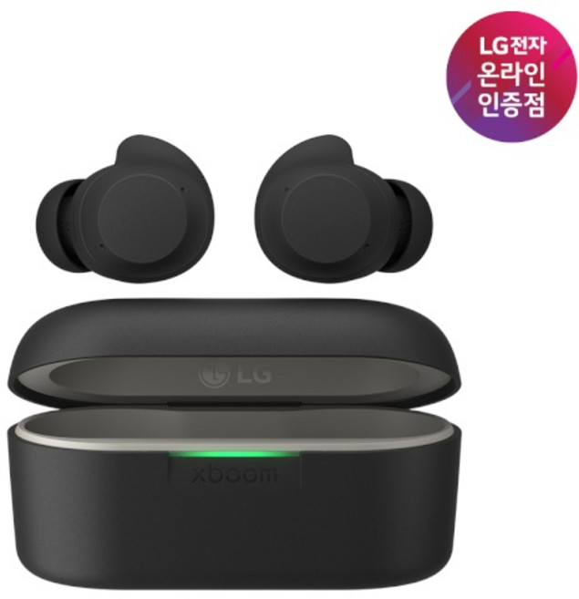 (LG전자) 엑스붐 버즈 xboom Buds 블루투스 이어폰 (블랙), 블랙