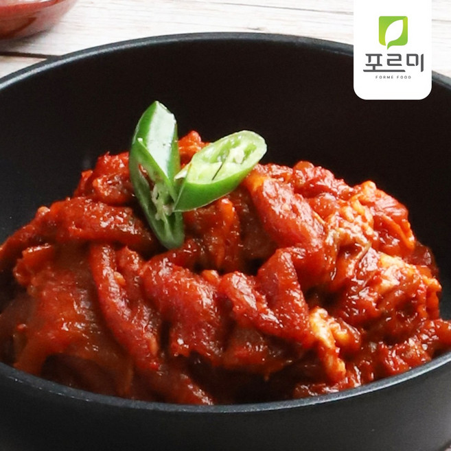 포르미 매실 고추장 불고기 300g 돼지 양념육 제육볶음 두루치기 캠핑요리, 9개