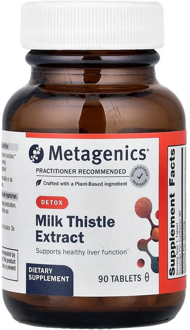 Metagenics 밀크시슬 추출물 90정(1정당 112mg) Metagenics (메타제닉스), MeTAG 태그enics, 밀크시슬 추출물, 90정(1, 1개, 90정 - 쿠팡