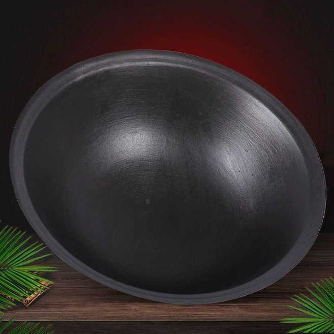 대형 가마솥 화덕 무쇠 불판 업소용 대형솥 냄비 누룽지, 1개, 두께 60cm 무게 21cm 7.0kg, 1cm