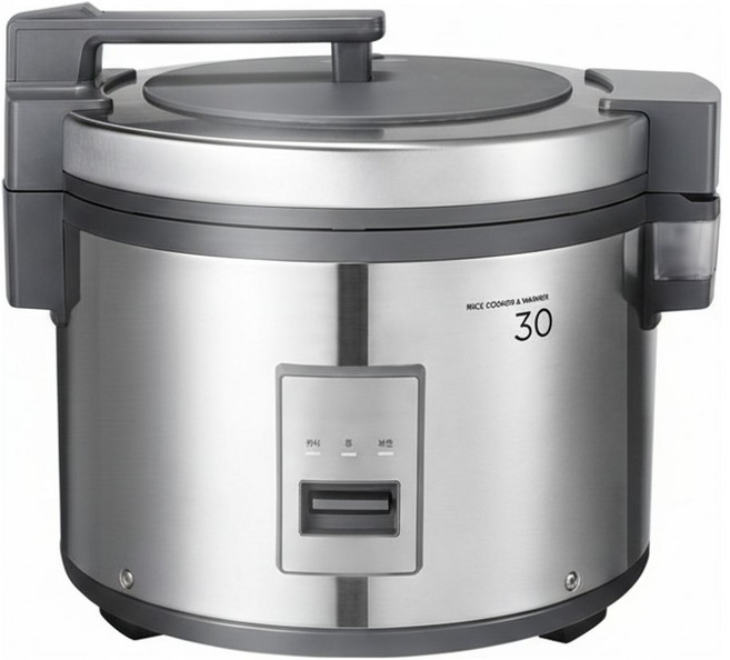 쿠쿠 업소용 대용량 전기밥솥 어반그레이 30인용, CR-3015UG (쿠쿠정품/30인용/KC위생인증)
