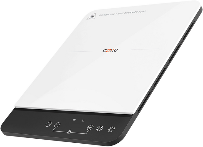 코쿠 2.3cm 초슬림 휴대용 2000W 고출력 인덕션 1구 (2년 A/S 보장), 일반형, YL-20K140B