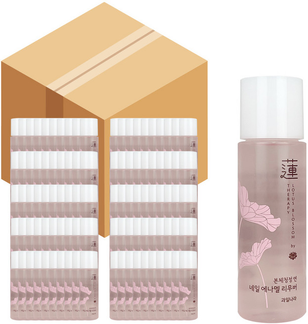 과일나라 본체청정 연 네일 에나멜 리무버 100ml, 100개