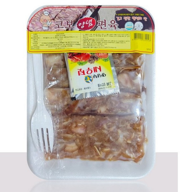현진웰푸드 코보 양념편육, 4개, 250g