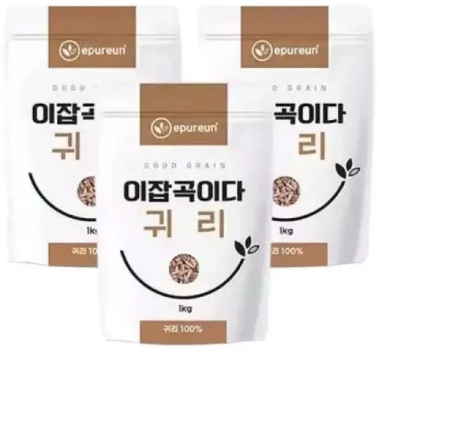 이쌀이다이잡곡이다 25년 햇 강진 쌀귀리 1kg x 3봉, 1개