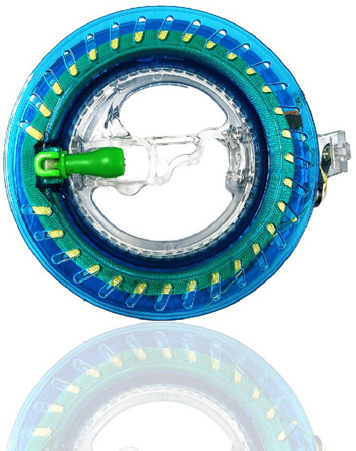 파워 베어링얼레 연날리기 연줄 회전얼레 150m, 그린, 1개