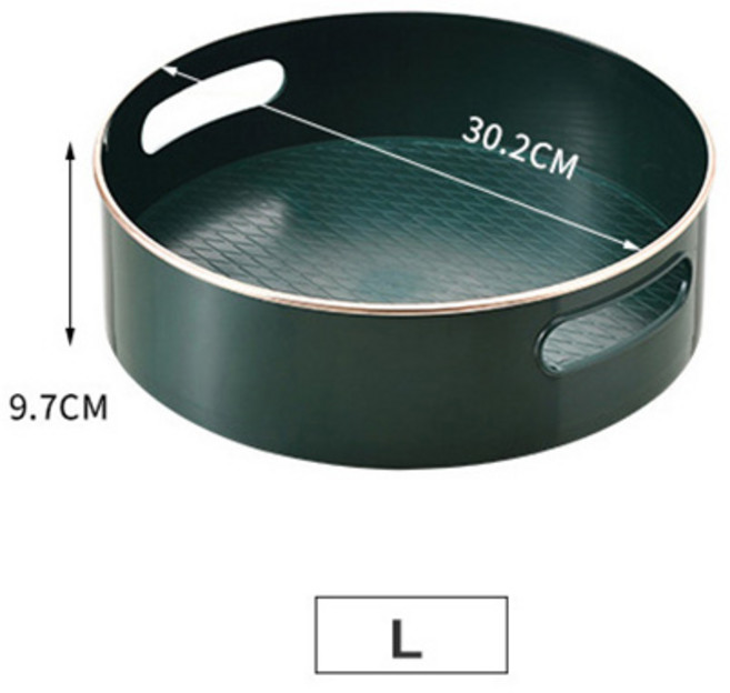 HAM360도 회전 양념대 주방 다용도 조미료 수납함 선반, 1개, 그린