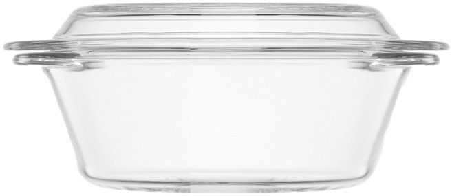 르베르폴리세 전자렌지 오븐 유리 찜기 4호 2L, 26.3cm, 1개