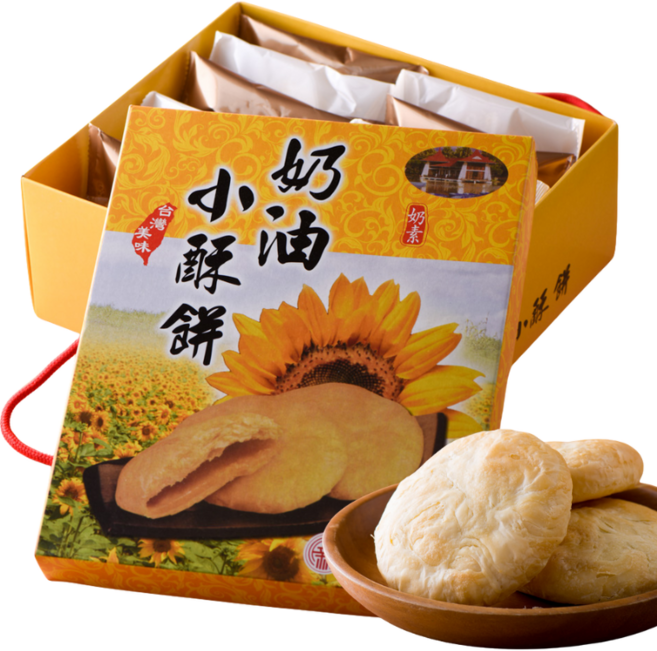 太陽堂 奶油酥餅 10入 禮盒裝, 300g, 1個