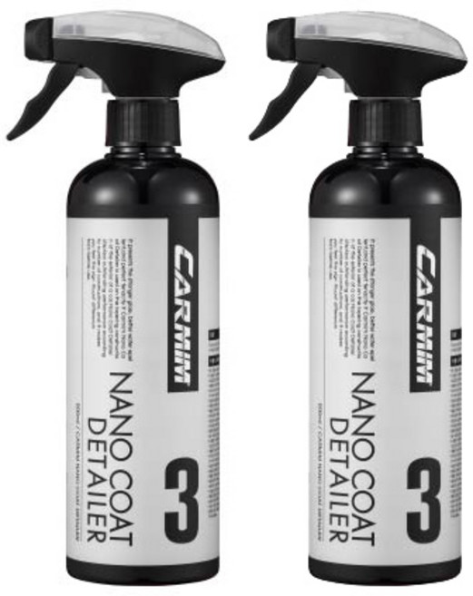 [본사정품] 카밈 나노 코트 유리막 디테일러 유리발수 코팅제, 나노 코트 유리막 디테일러 2개
