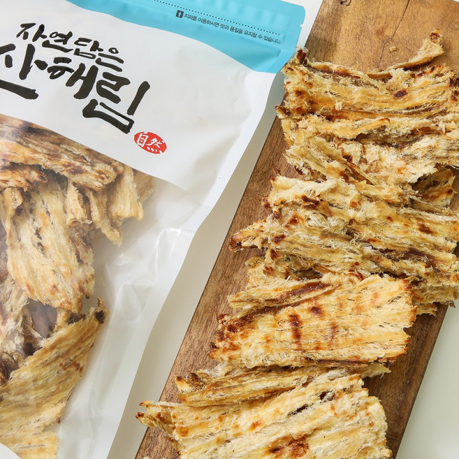 [자연담은 산해림] 맛있게 조미된 아귀 아귀살 아귀채 아귀구이채, 200g