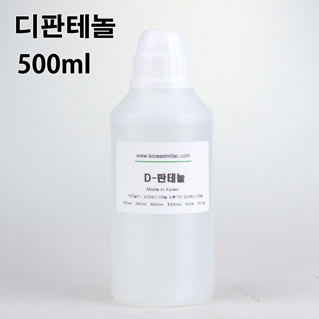 코리아씨밀락 D-판테놀, D-판테놀 500ml, 1개