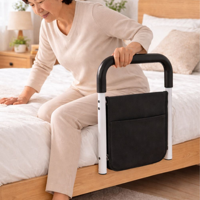 [어반딜] 안심기상 침대가드 손잡이 노인 임산부 낙상방지, 1개