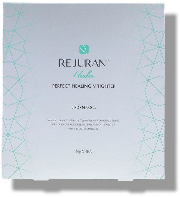 리쥬란 힐러 퍼펙트 힐링 브이 타이터 마스크팩, 4개입, 1개